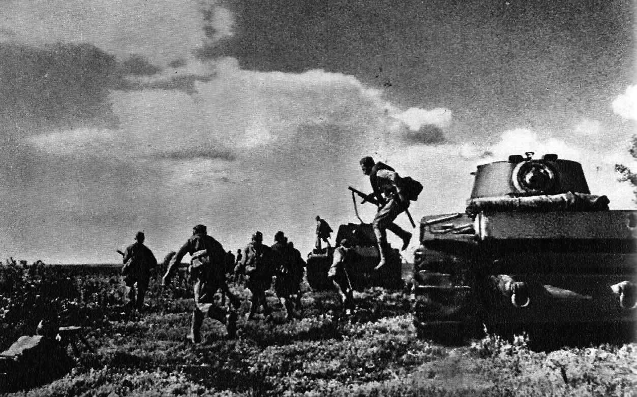 Танковый десант. Юго-Западный фронт, май 1942 г.