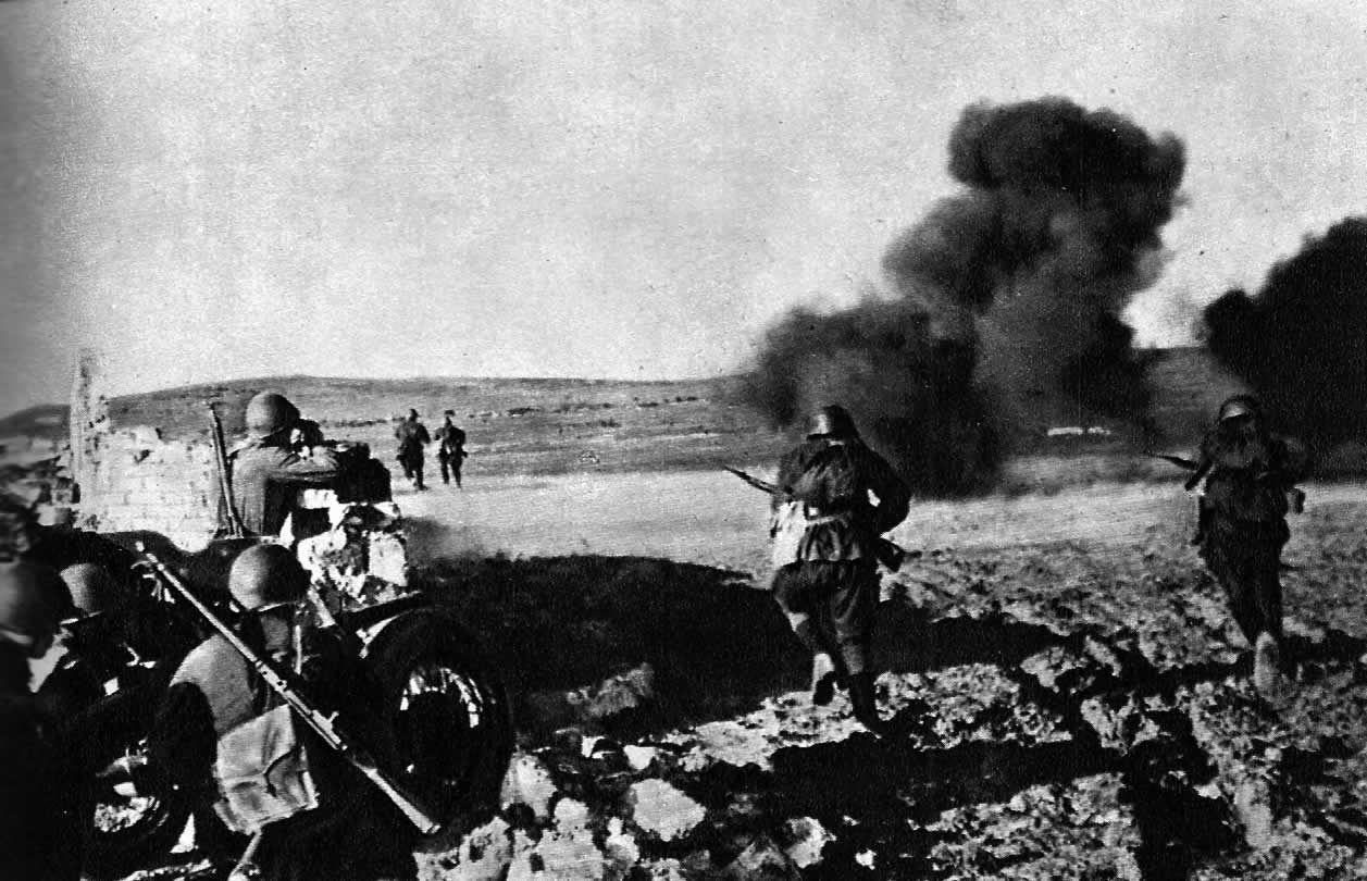 Контратака. Крымский фронт, май 1942 г.
