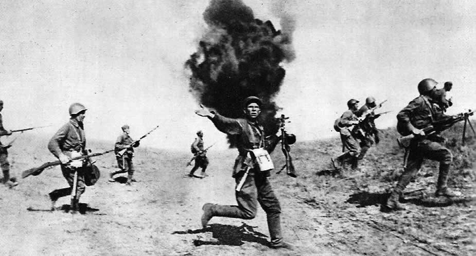 Боевые действия советских войск в большой излучине Доне. Июль 1942 г.