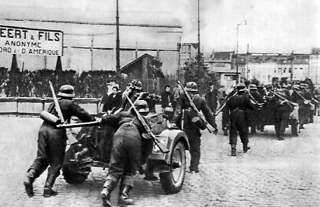 Вступление гитлеровцев в Брюссель. 19 мая 1940 г.