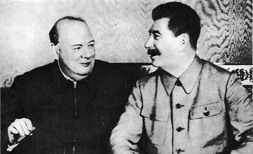 Беседа И. В. Сталина с премьер-министром Великобритании У. Черчиллем. Москва, 1942 г.