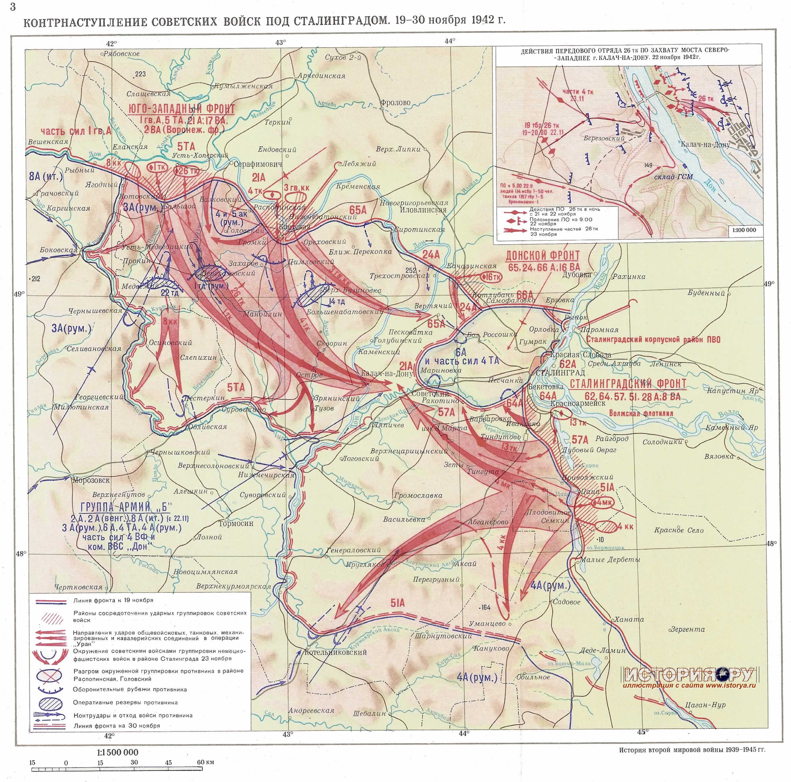 Контрнаступление советских войск под Сталинградом. 19—30 ноября 1942 г.