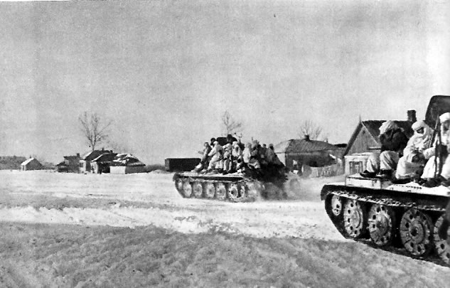 Танковый десант. Барвенкою, 1942 г.
