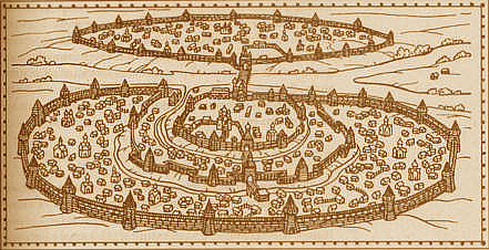 Панорама древнего Новгорода