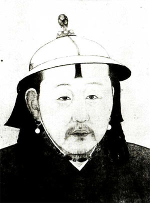Портрет Хайшань-хана династии Юань